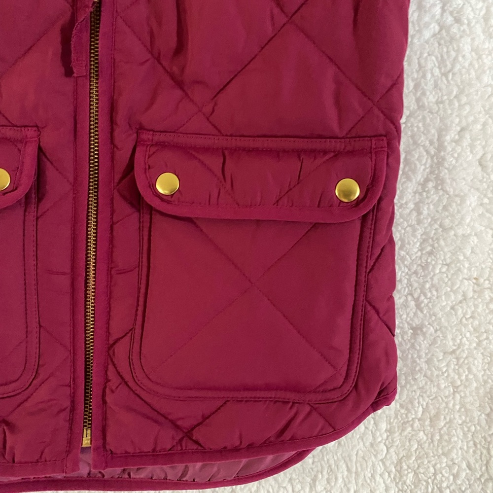 Pink J.Crew vest size XXS - Picture 5 of 7